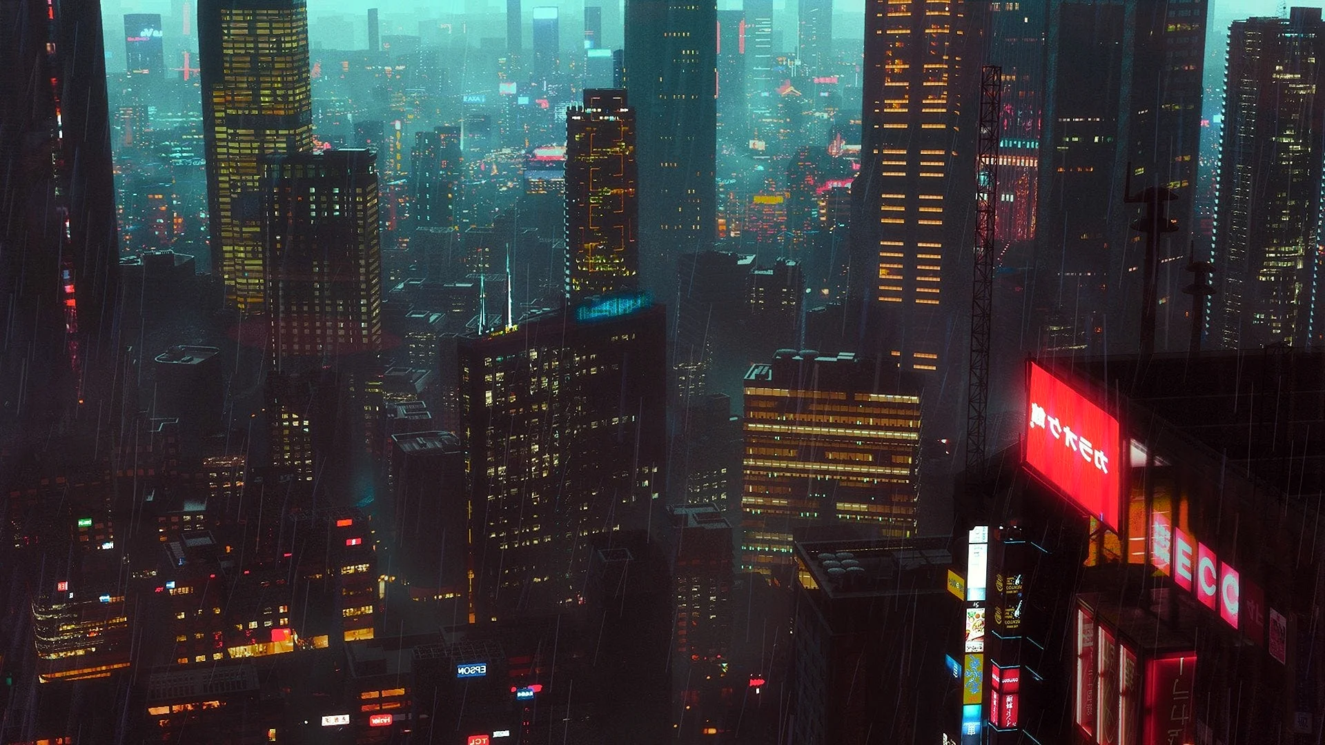 Cyberpunk City Wallpaper