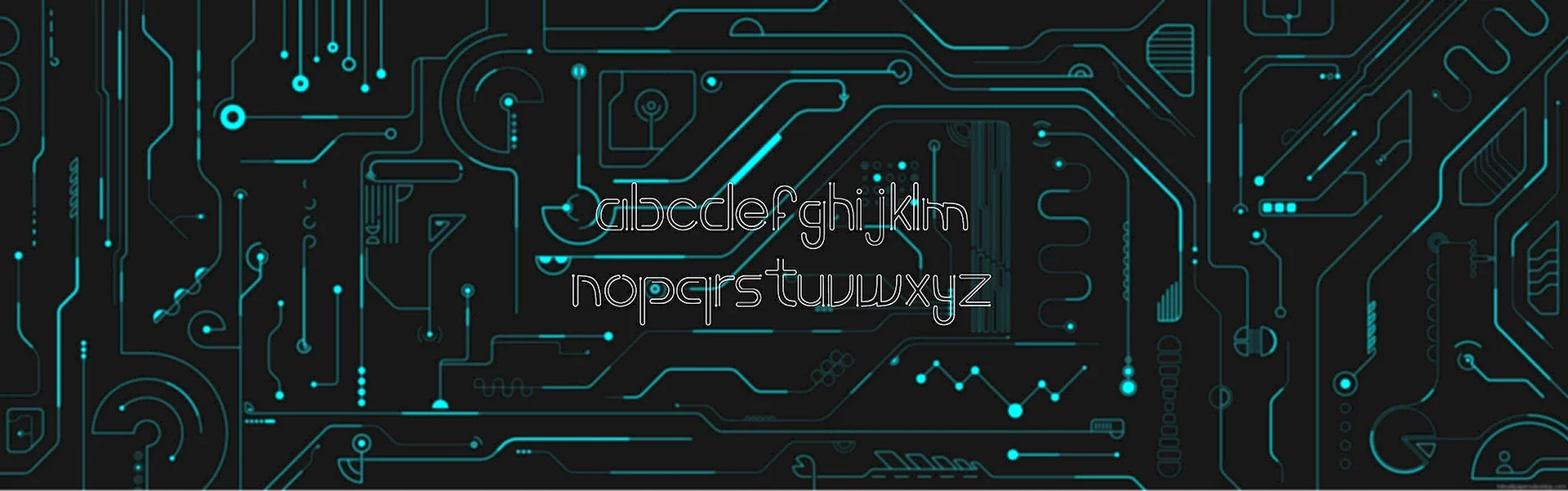 Cyberpunk Pattern Wallpaper