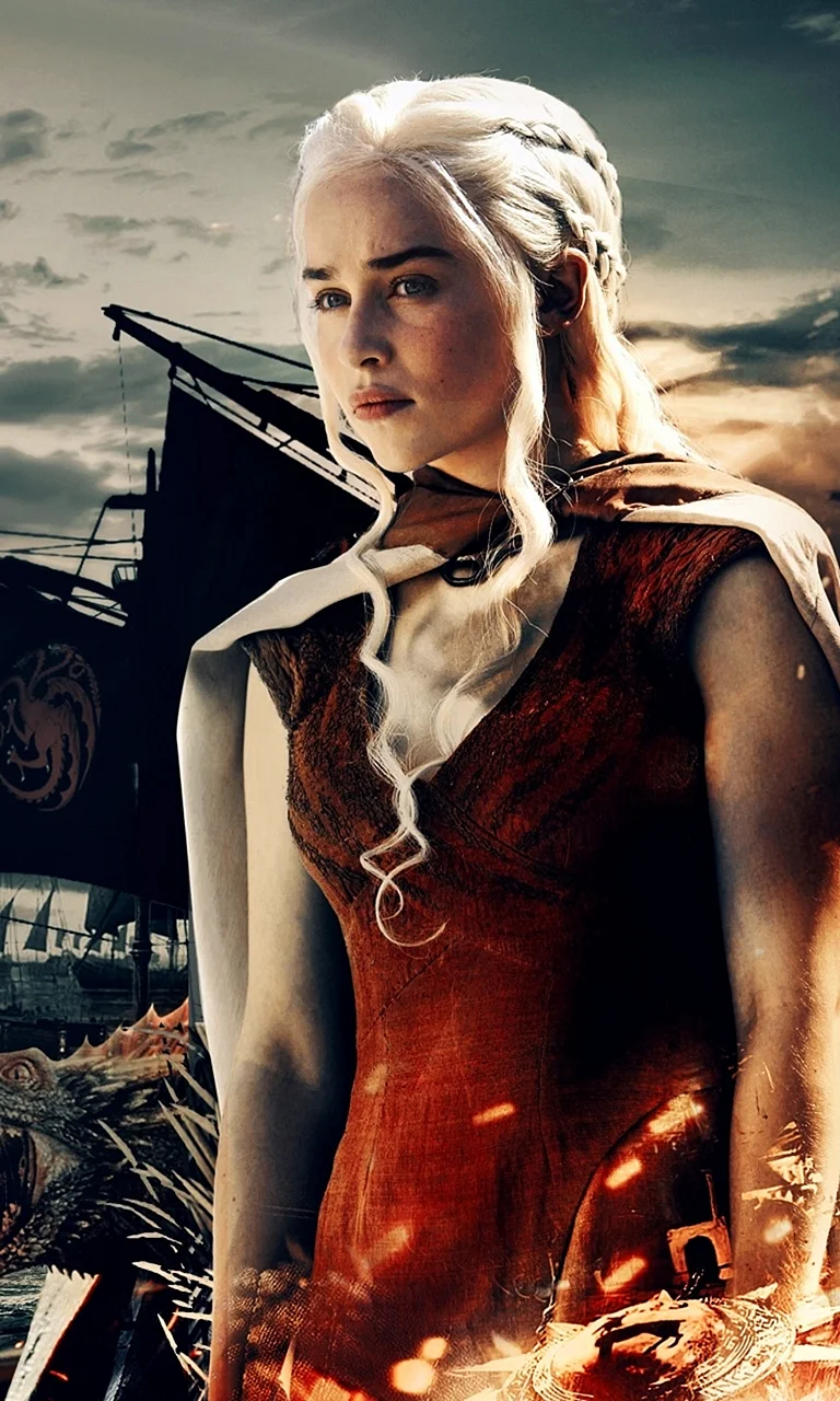 Daenerys Targaryen S8 Wallpaper For iPhone