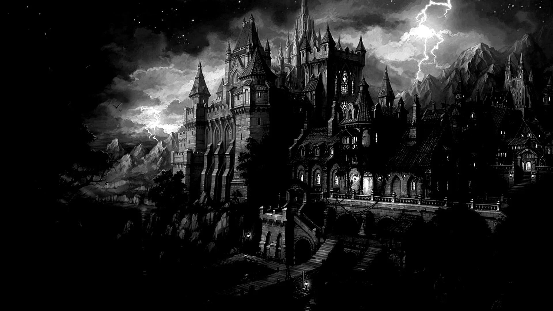 Dark Castle Wallpaper
