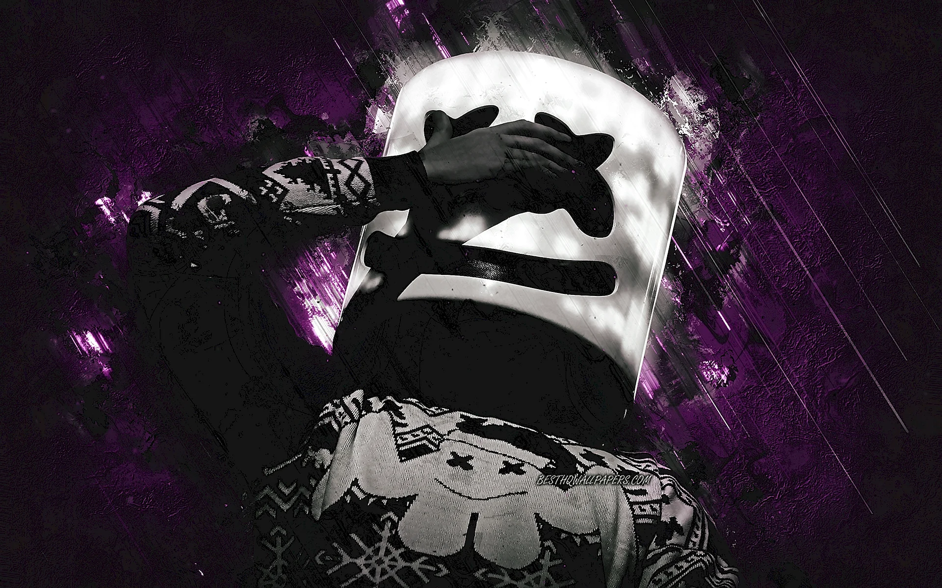 Dark Marshmello Wallpaper