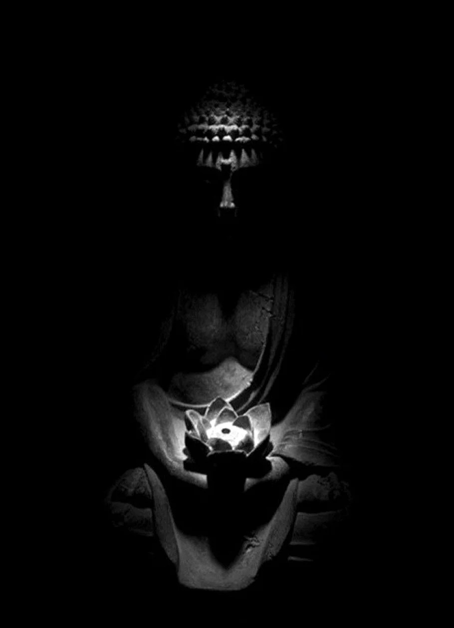 Dark Meditation Wallpaper For iPhone