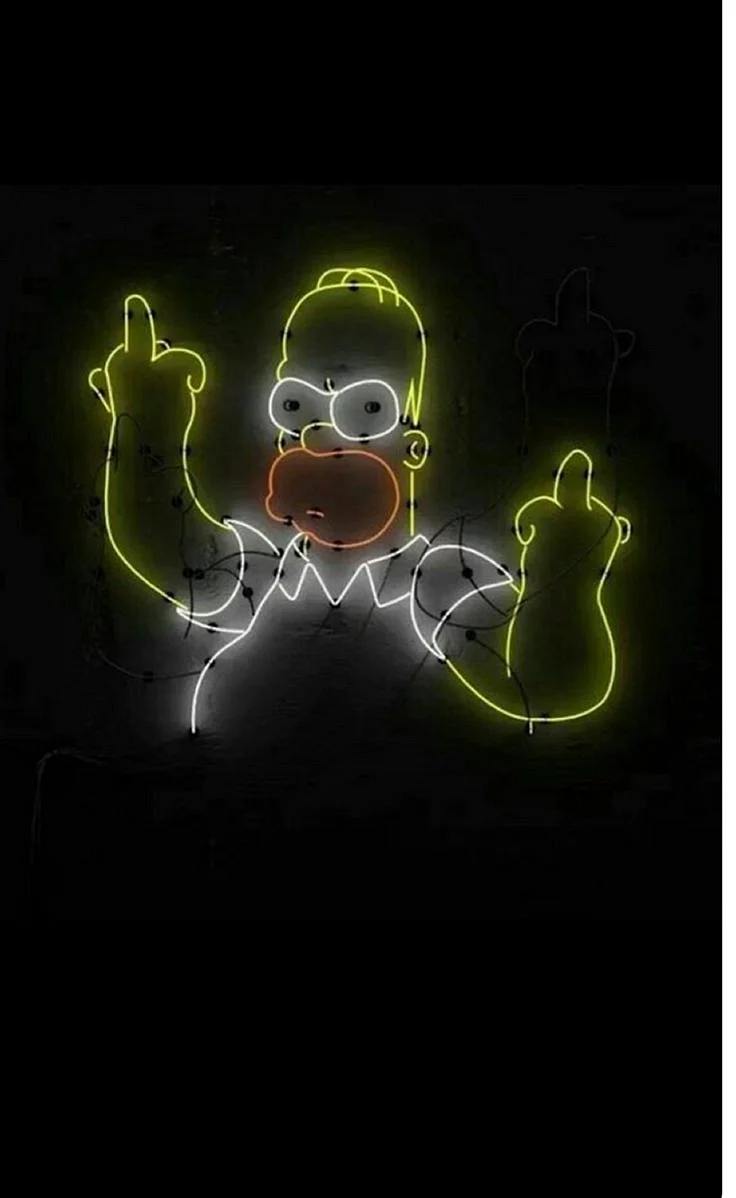 Dark Simpson Wallpaper For iPhone