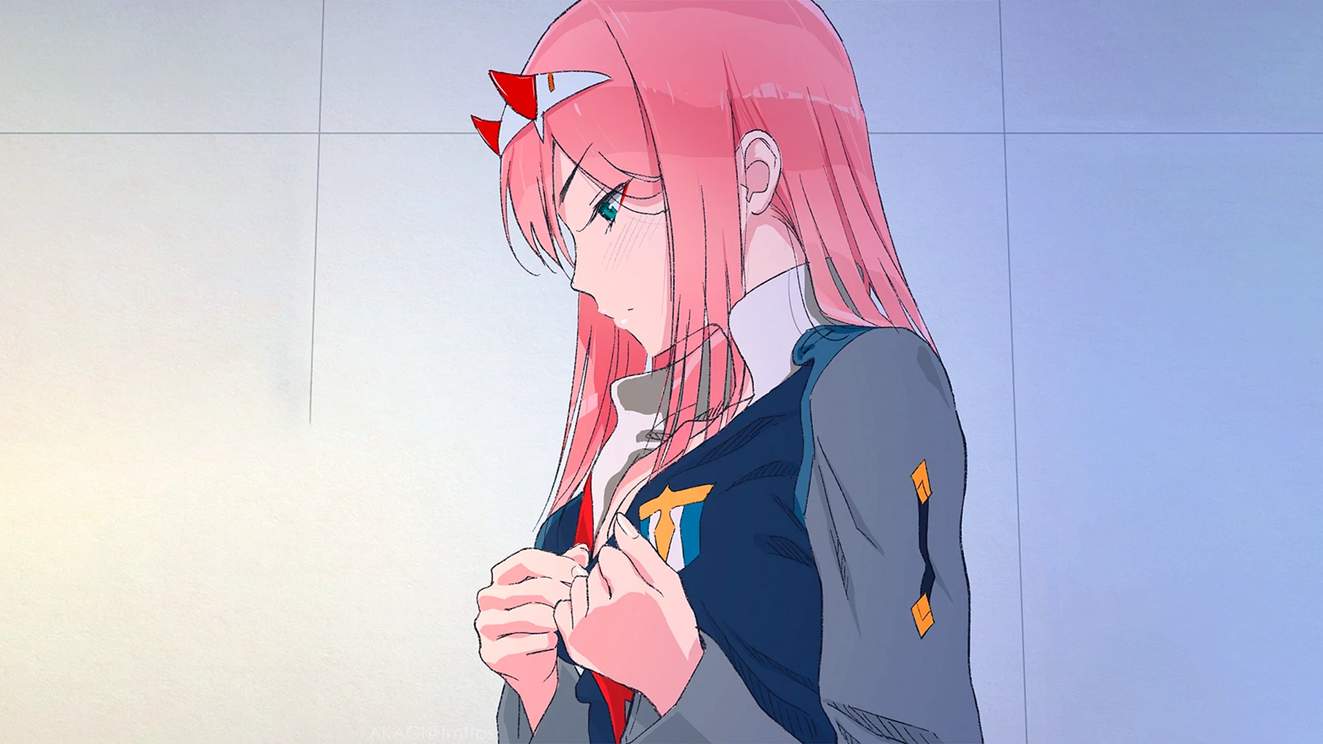 Darling Franxx Zero Two Wallpaper