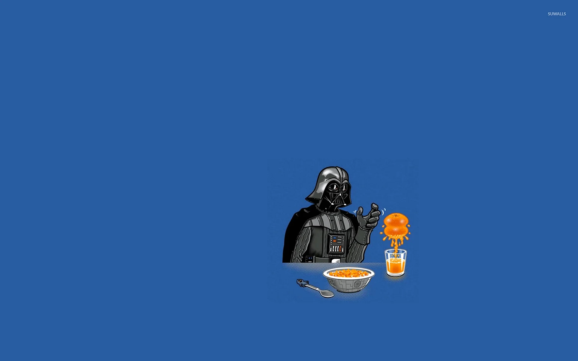 Darth Vader Minimalistic Wallpaper