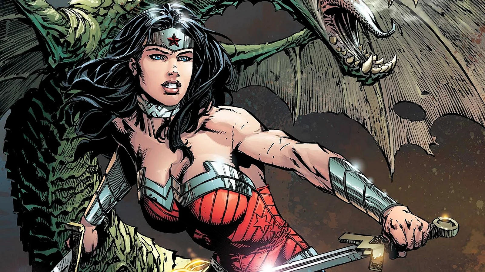 David Finch Wonder Woman Wallpaper