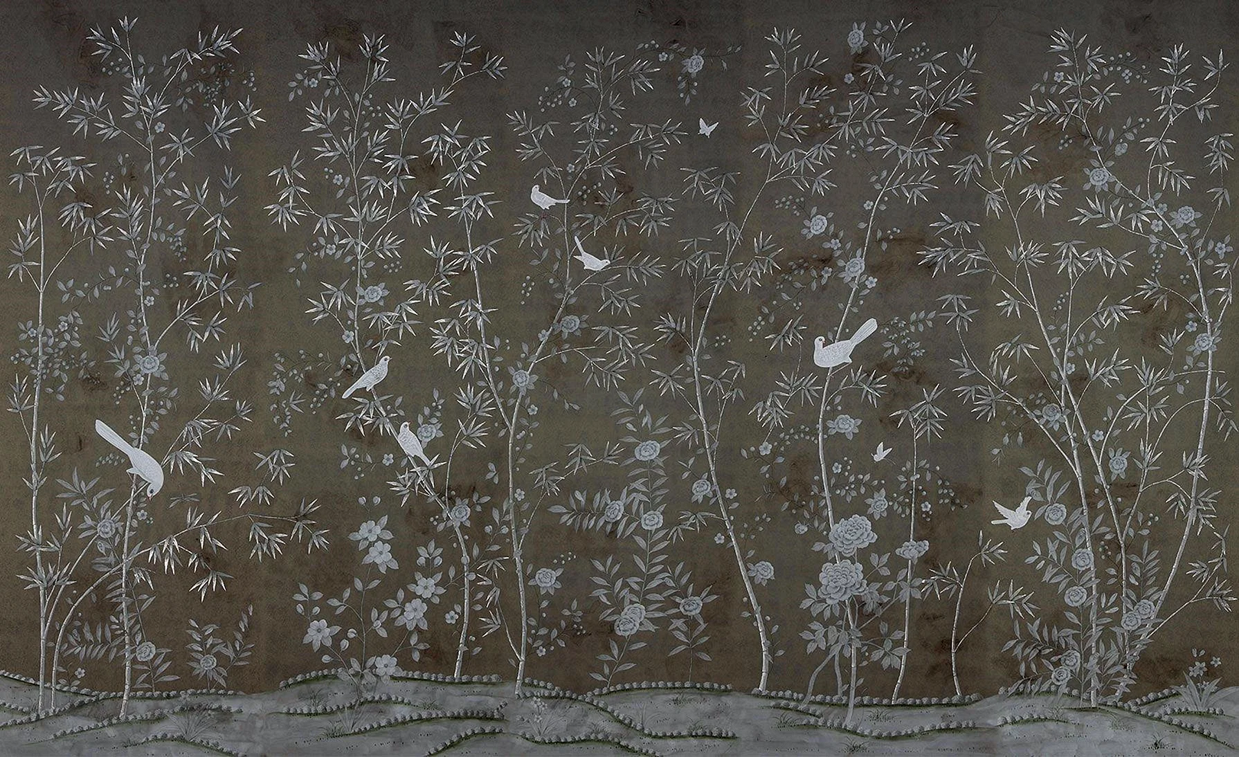 De Gournay Pattern Wallpaper