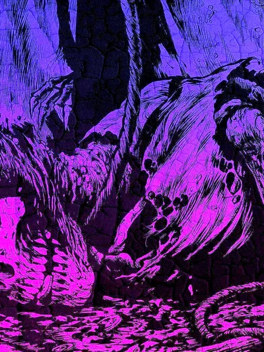 Death Purple Wallpaper