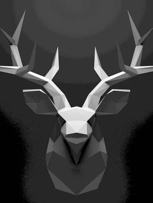 Deer Art Wallpaper