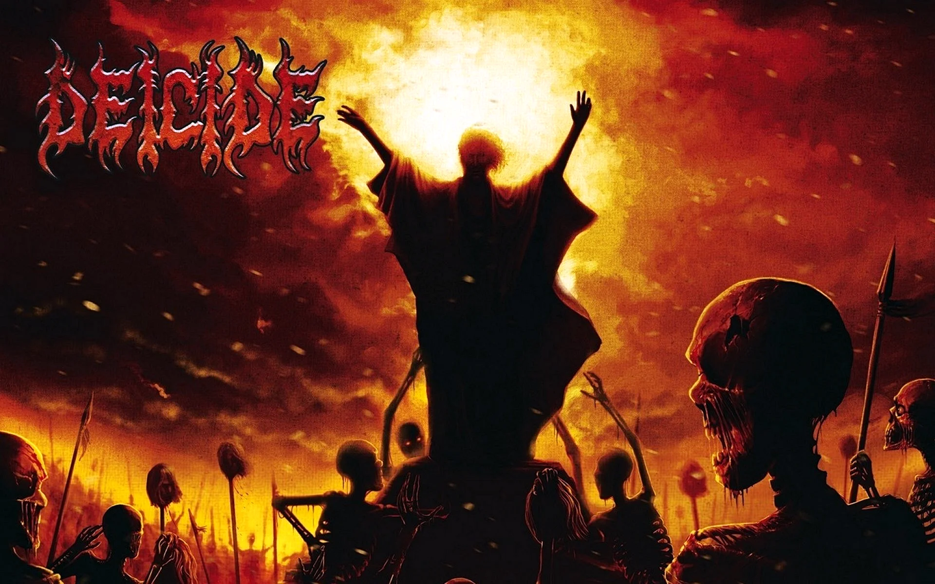 Deicide To Hell With God Wallpaper