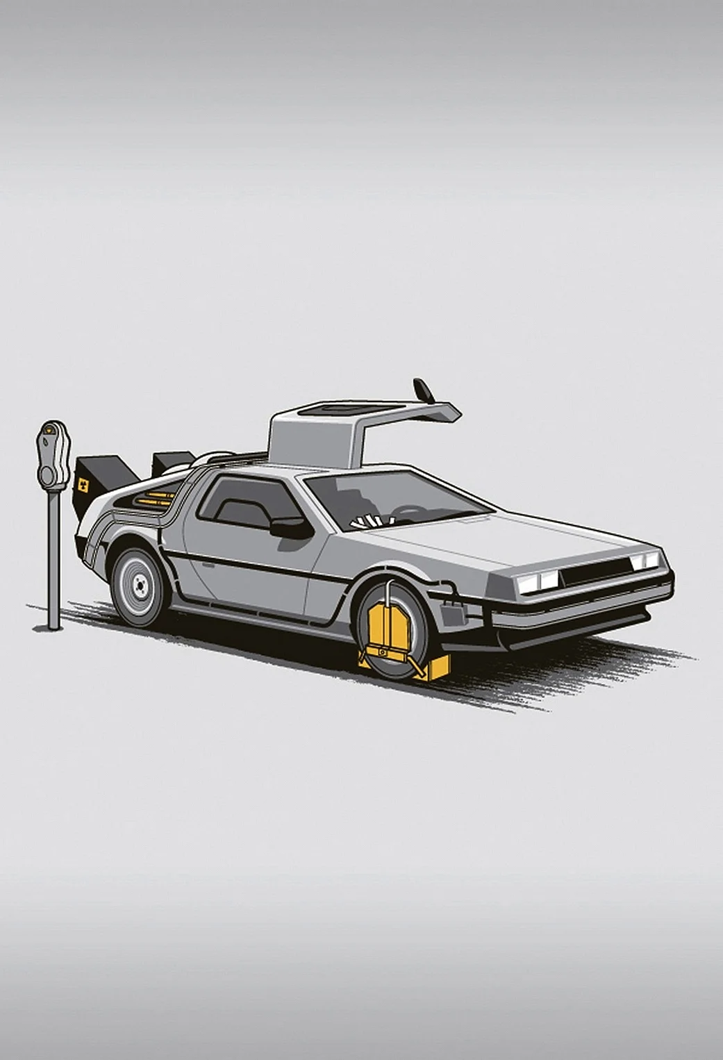 Delorean Dmc Wallpaper For iPhone