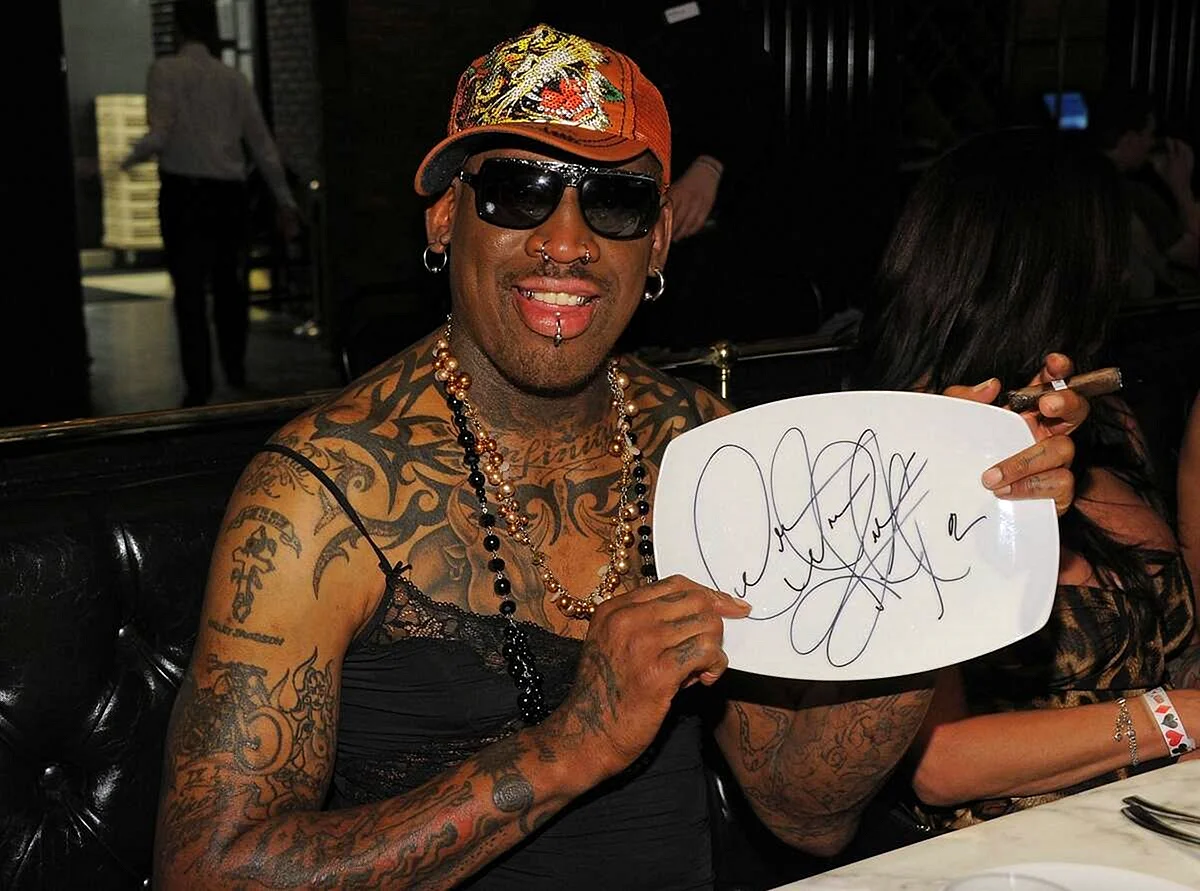 Dennis Rodman Dress Wallpaper