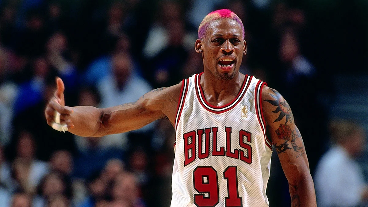 Dennis Rodman Portrait Wallpaper