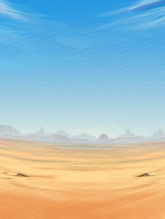 Desert Landscape Digital Art Wallpaper