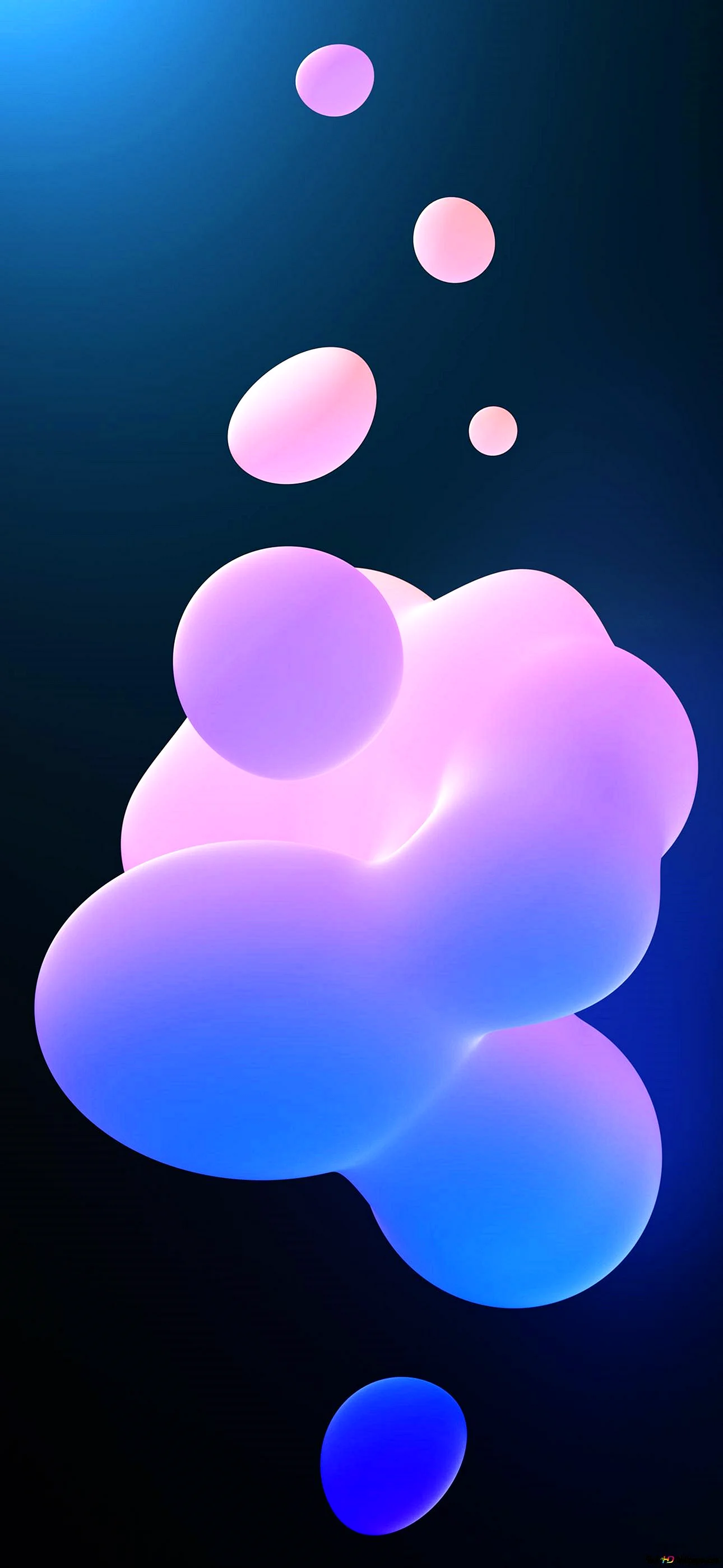 Design Bubble Wallpaper for iPhone 14 Pro Max