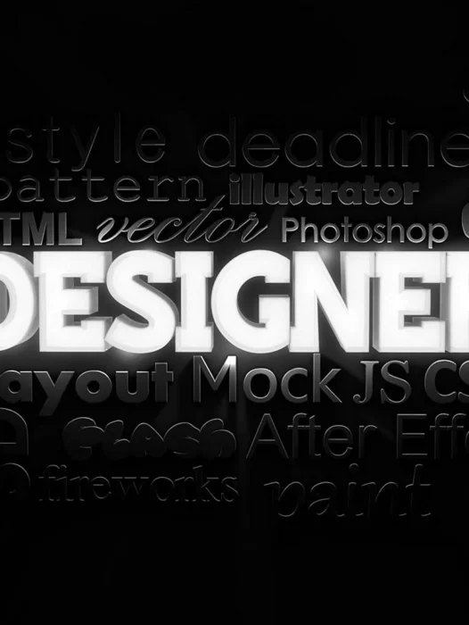 Designer Text Wallpaper