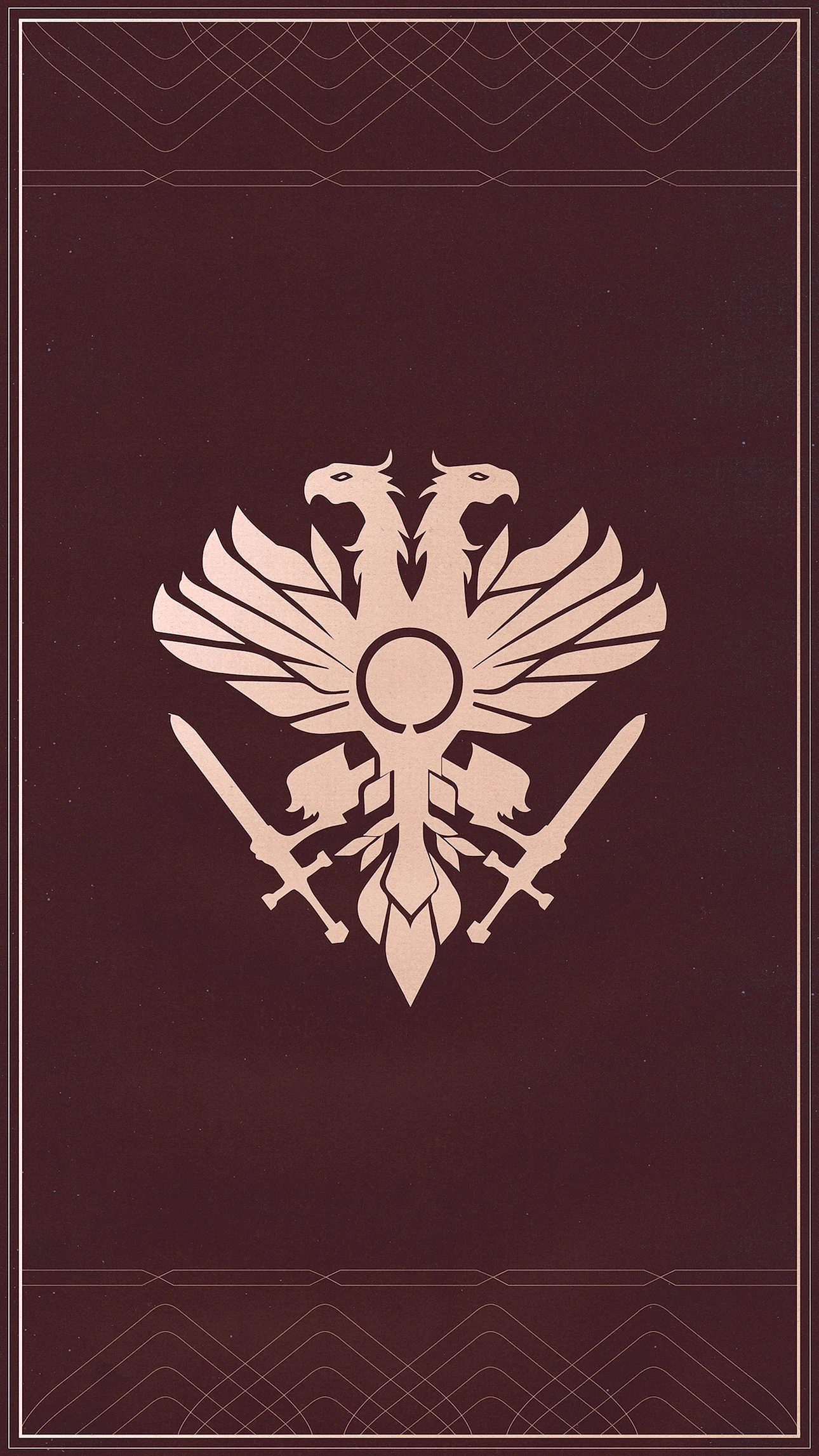 Destiny Book Emblem Wallpaper For iPhone