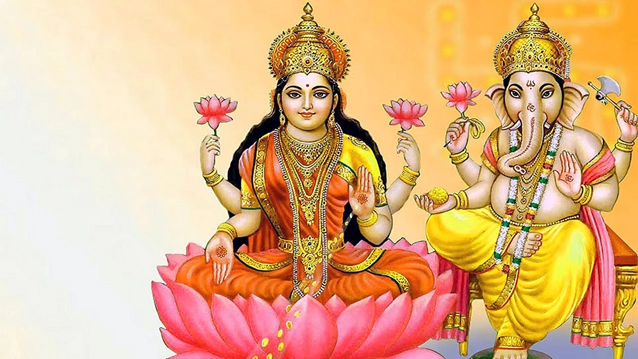 Dhanteras Laxmi Wallpaper