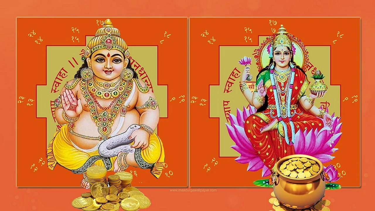 Dhanteras Laxmi Wallpaper