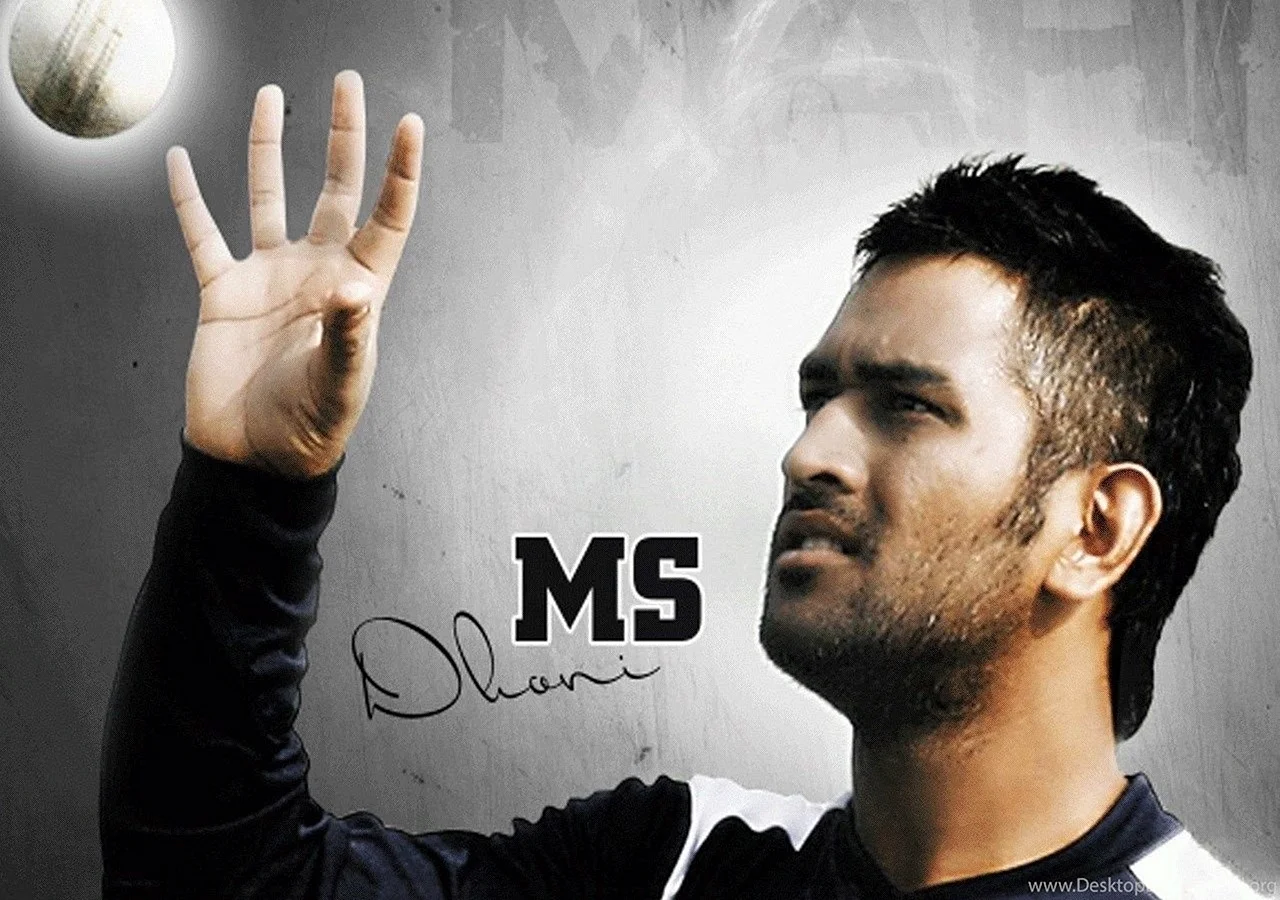 Dhoni Stylish Images Wallpaper