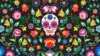 Dia De Los Muertos Pattern Background Wallpaper
