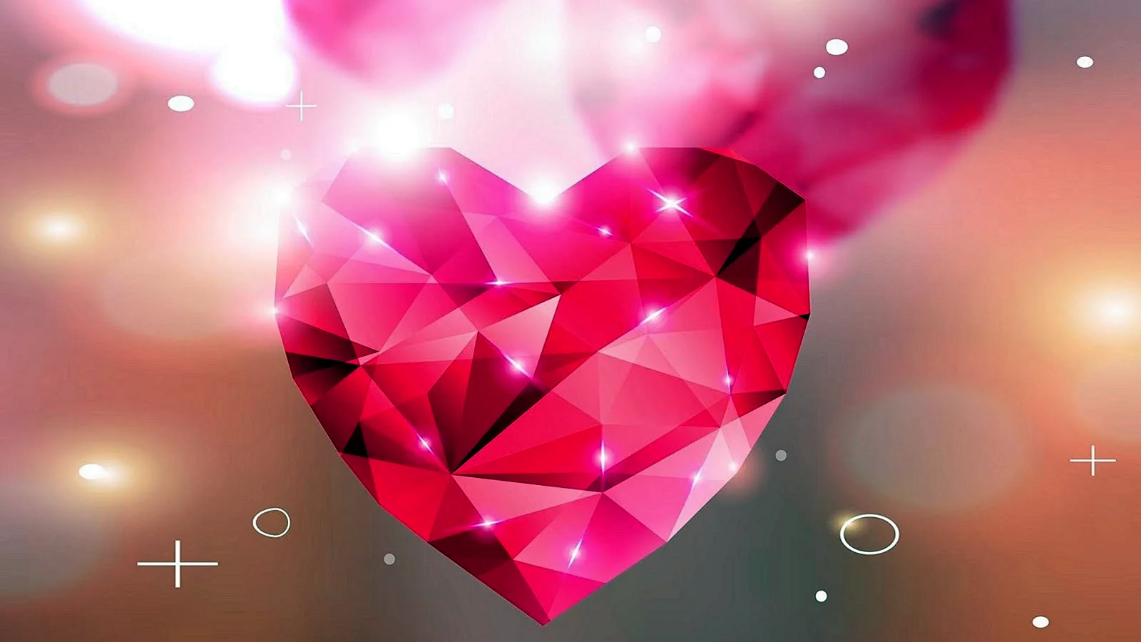Diamond Heart Wallpaper