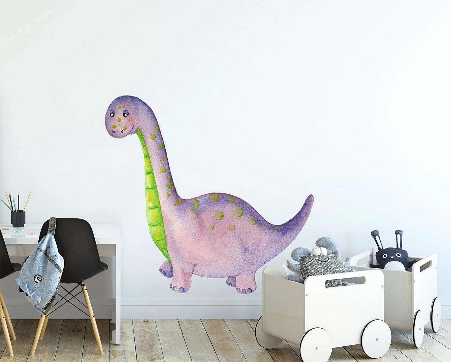 Dinosaur Purple Wallpaper
