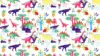 Dinosaur seamless pattern Wallpaper