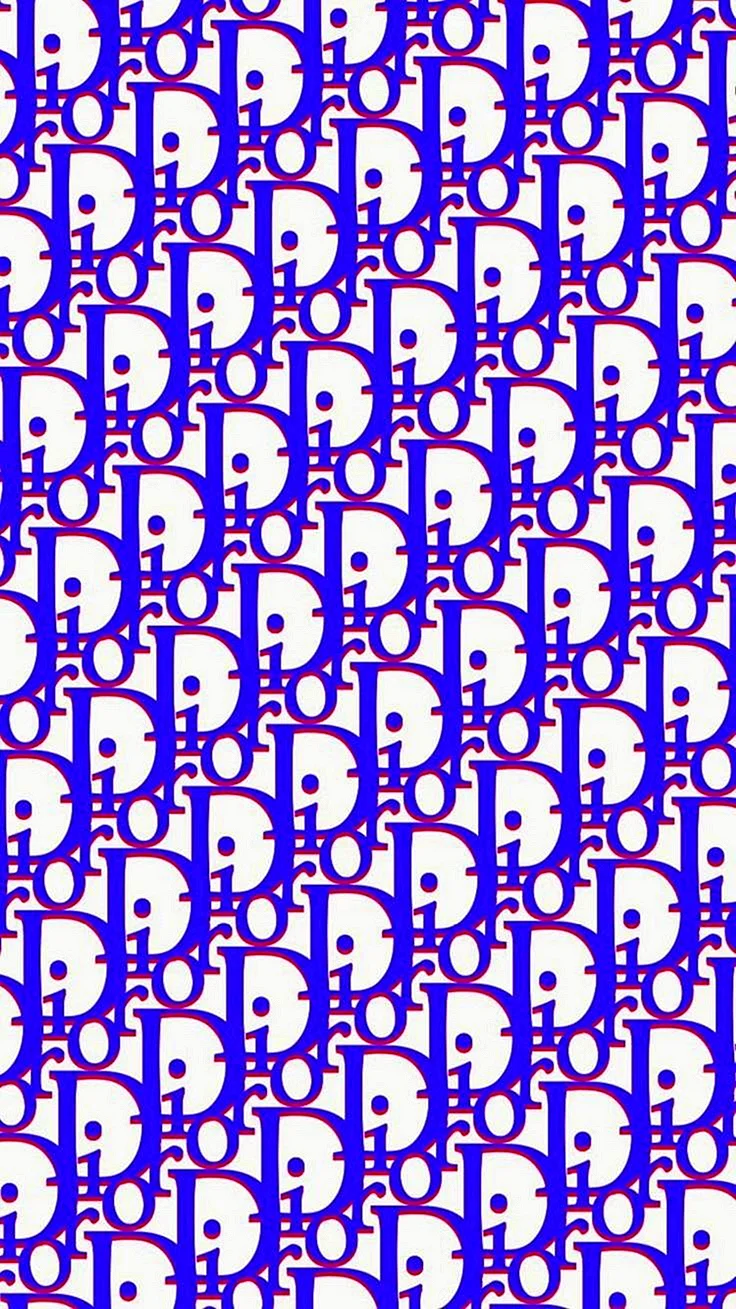 Dior Pattern Wallpaper For iPhone