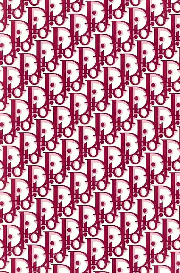 Dior Pattern Wallpaper For iPhone