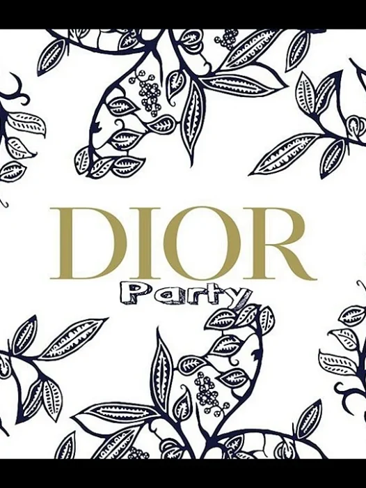 Dior Pattern Wallpaper
