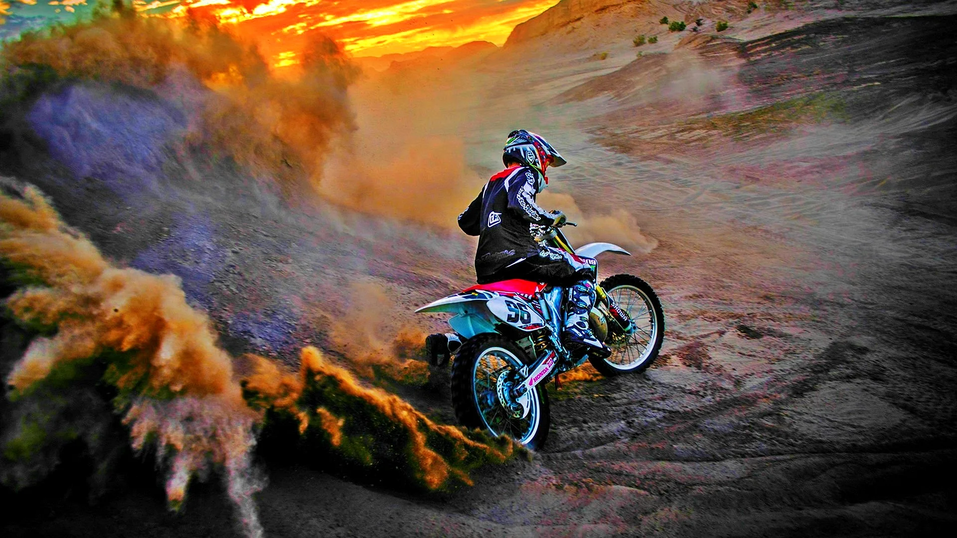 Dirt Bike Motocross Wallpaper