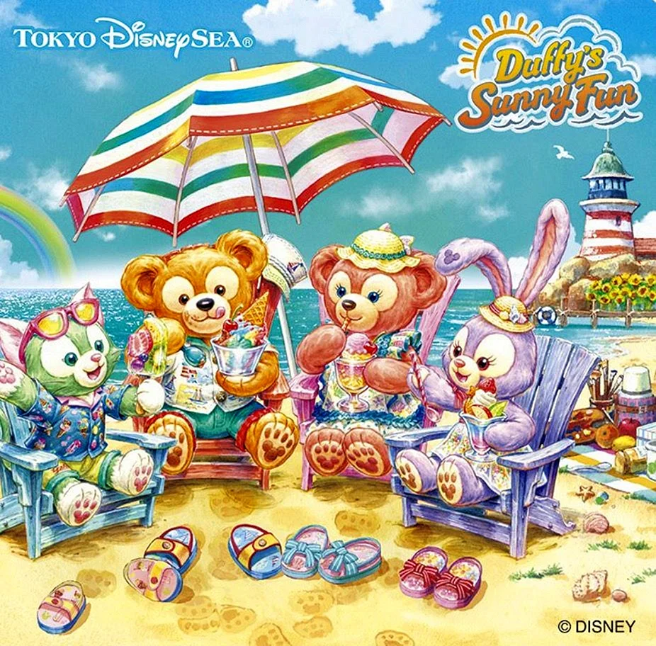 Disney Cartoon Duffy And Friends Wallpaper