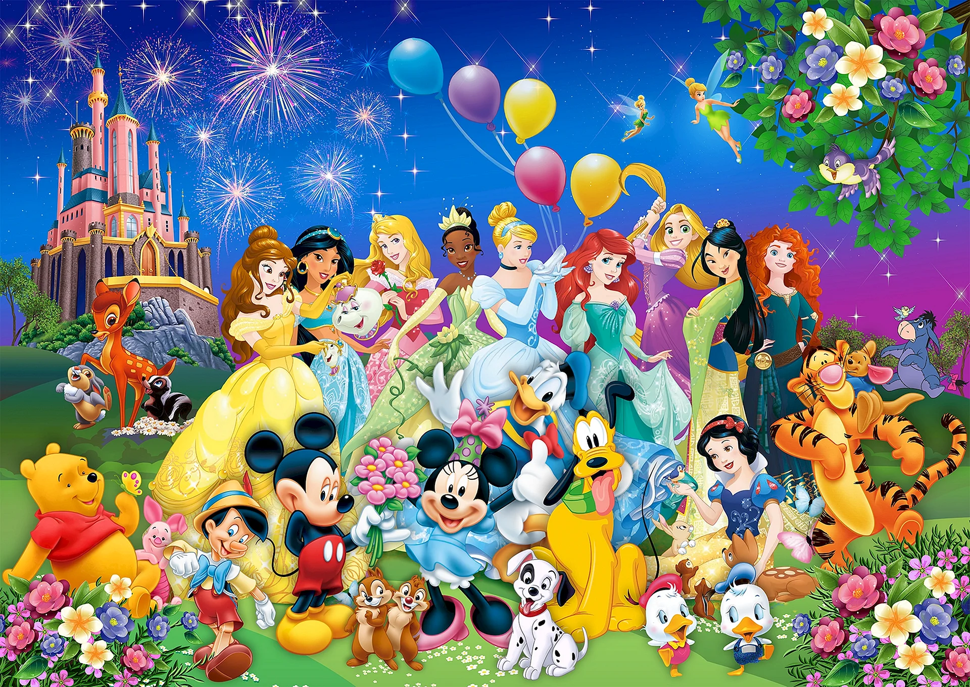 Disney Characters Wallpaper