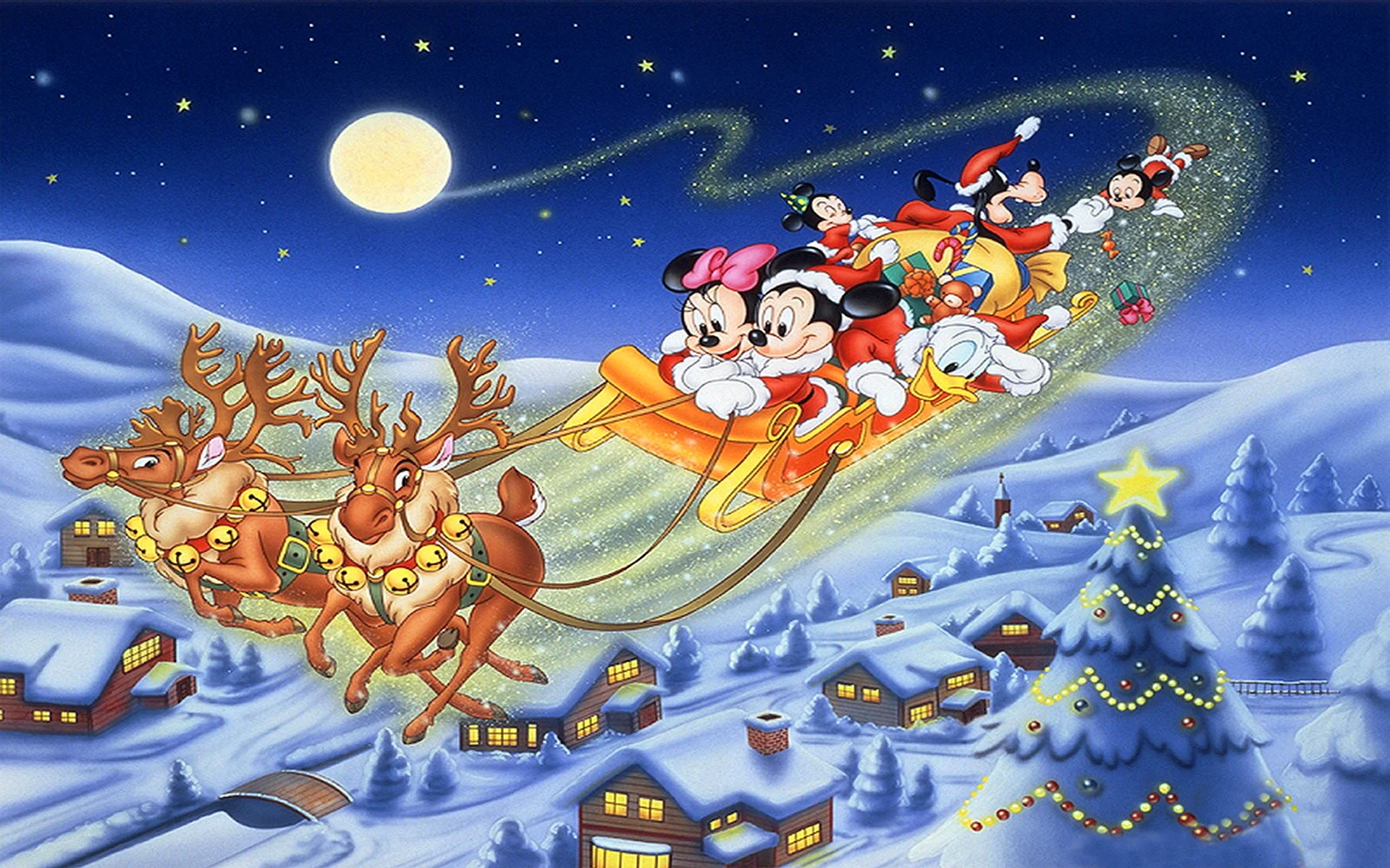 Disney Christmas Wallpaper