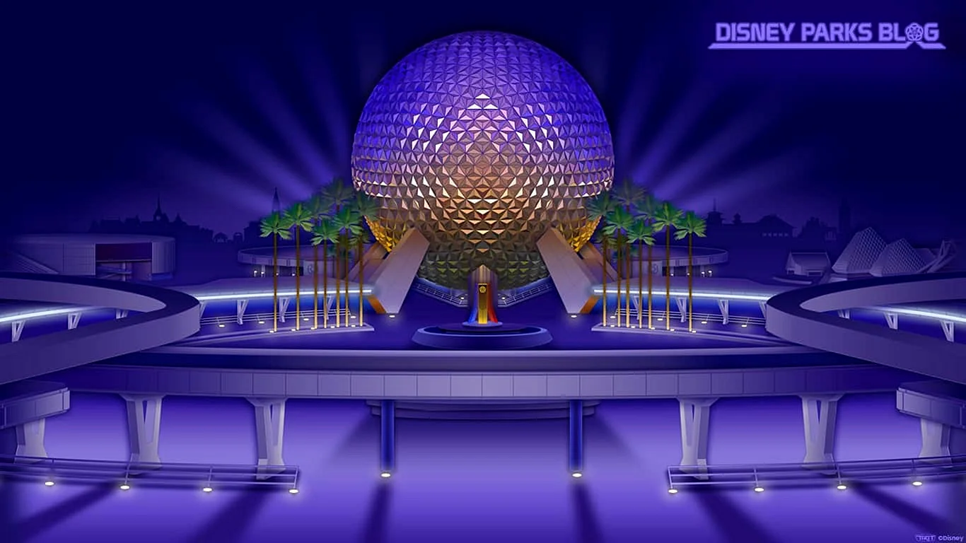 Disney Epcot Vector Wallpaper