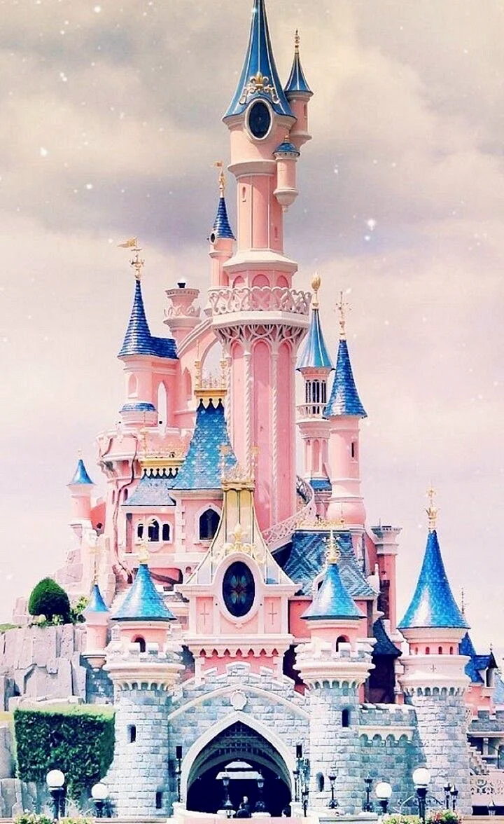 Disney Princess Castle Wallpaper For iPhone