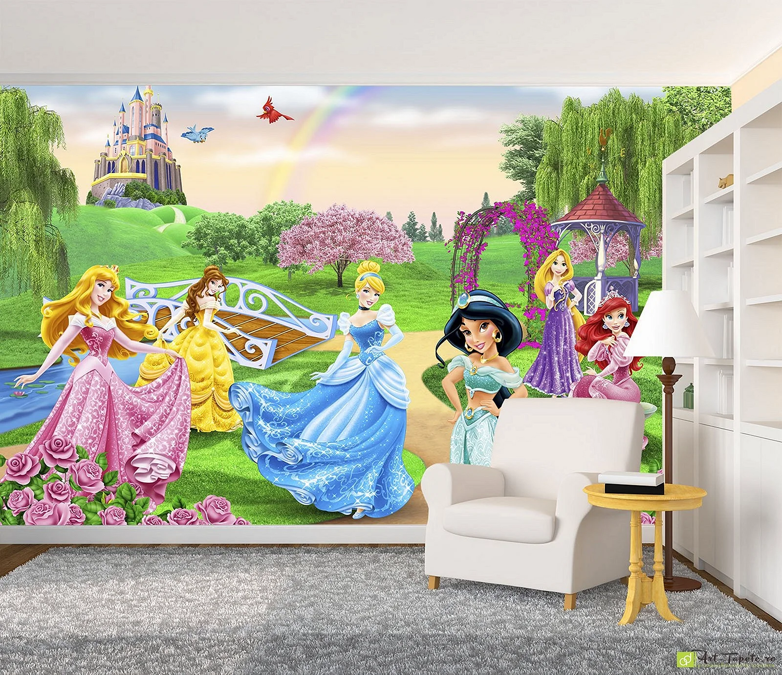 Disney Castle Wall Mural Wallpapers - Free Disney Castle Wall Mural