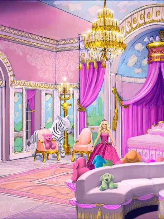 Disney Princess Rooms Wallpaper