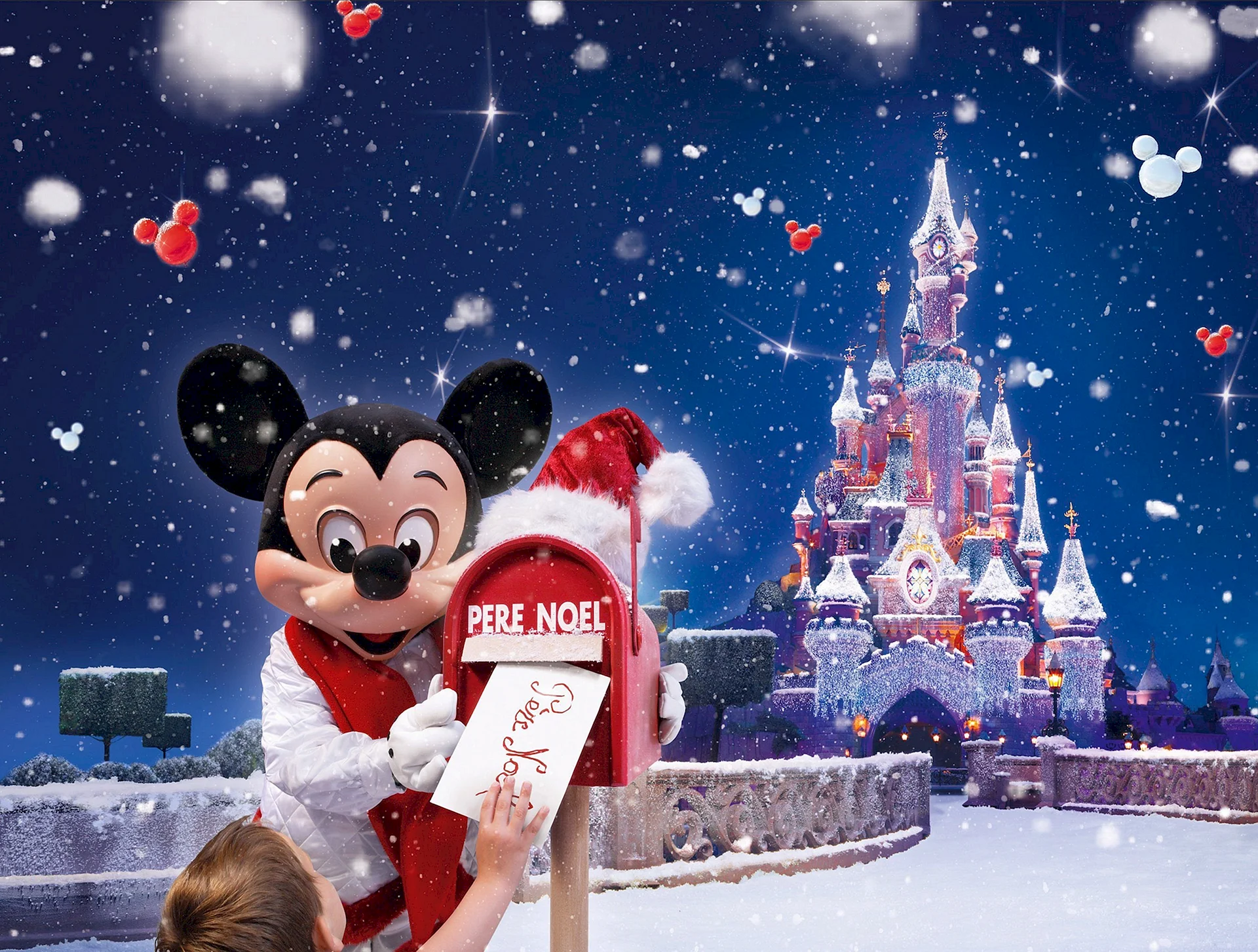 Disneyland Christmas Wallpaper