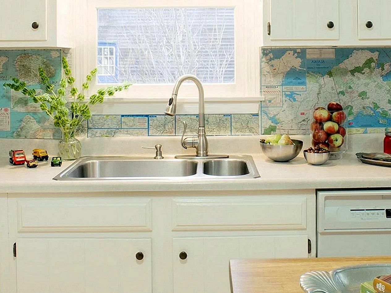 Diy Kitchen Backsplash Tile Wallpaper