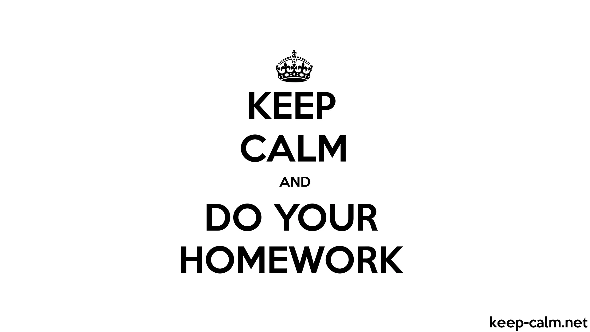 Do Your Homework Wallpaper