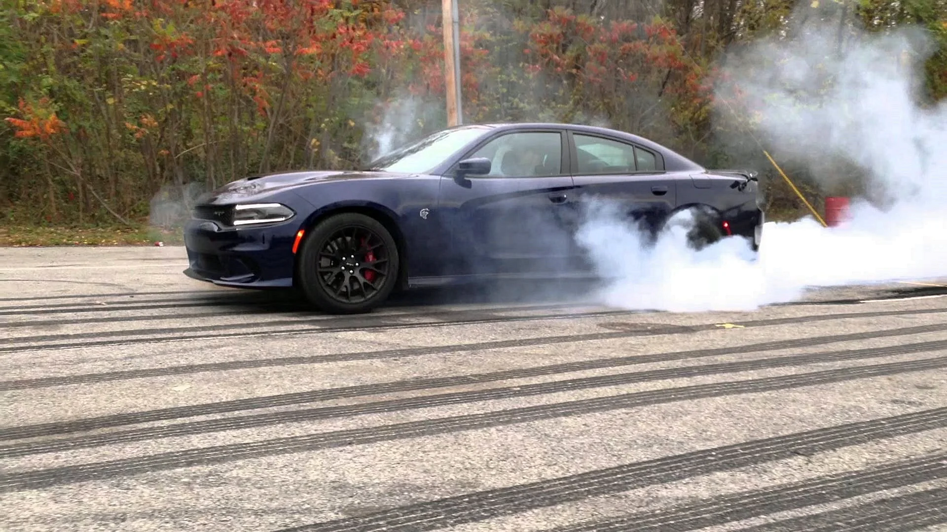 Dodge Charger Burnout Wallpaper