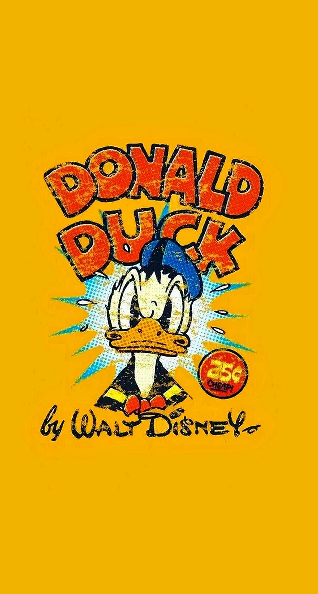 Donald Duck Poster Wallpaper For iPhone