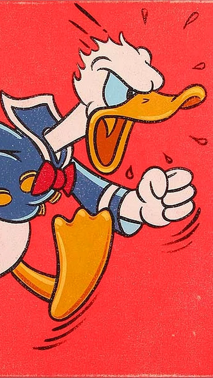 Donald Duck Rebel Wallpaper For iPhone