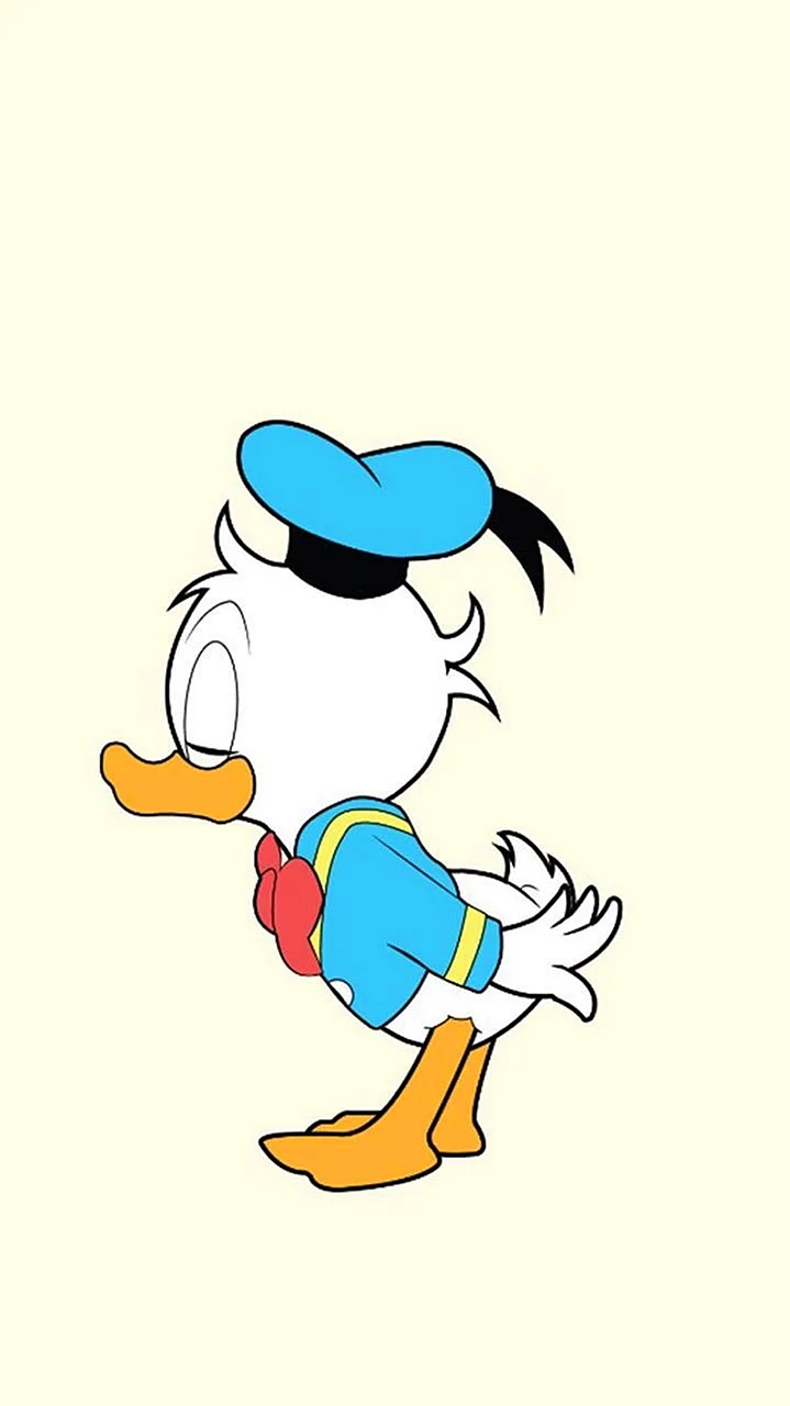 Donald N Deasy Duck Wallpaper For iPhone
