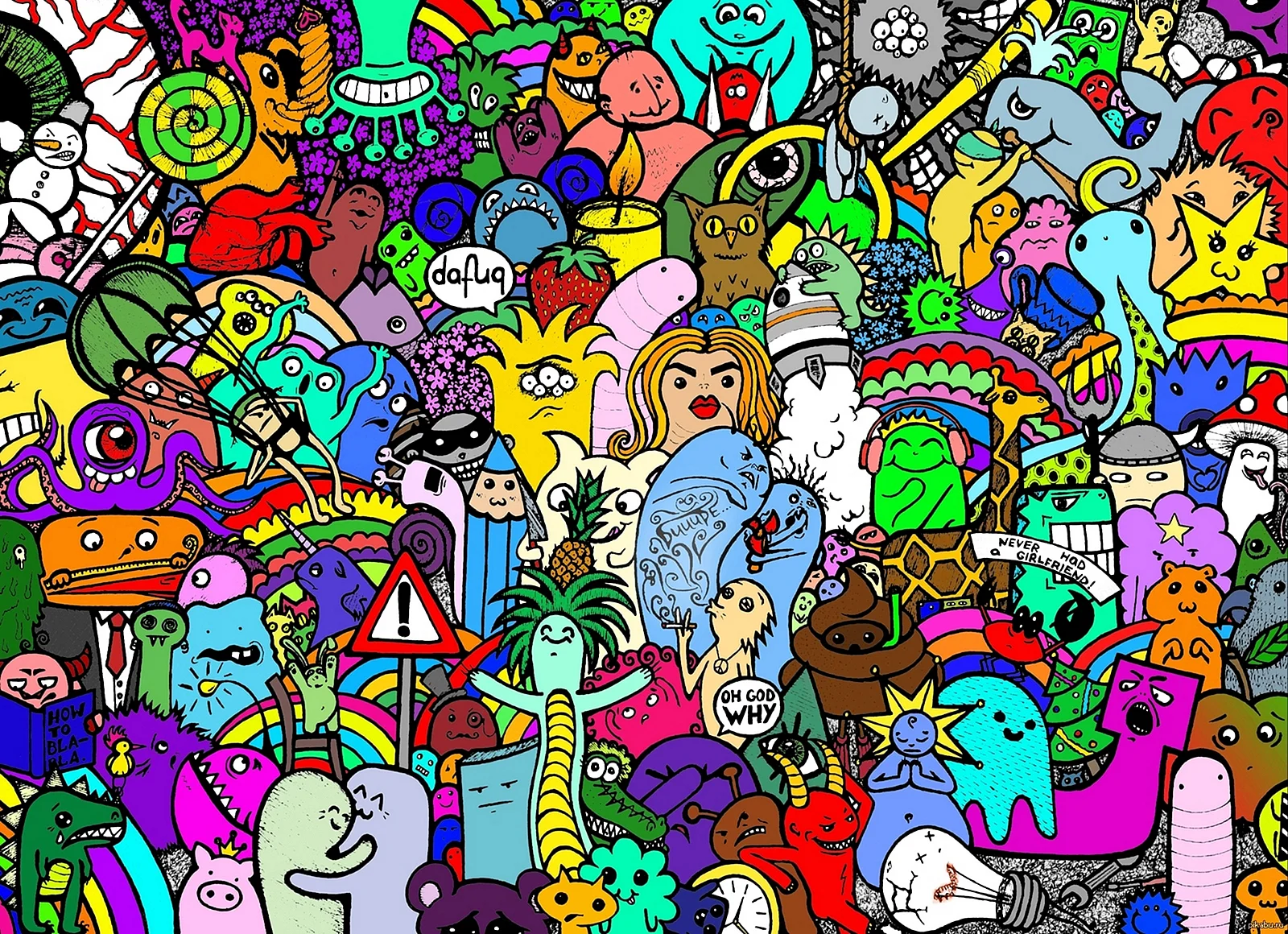 Doodle Art Wallpaper