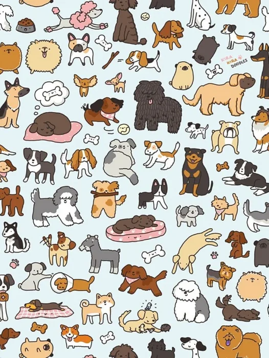 Doodle Dog Wallpaper