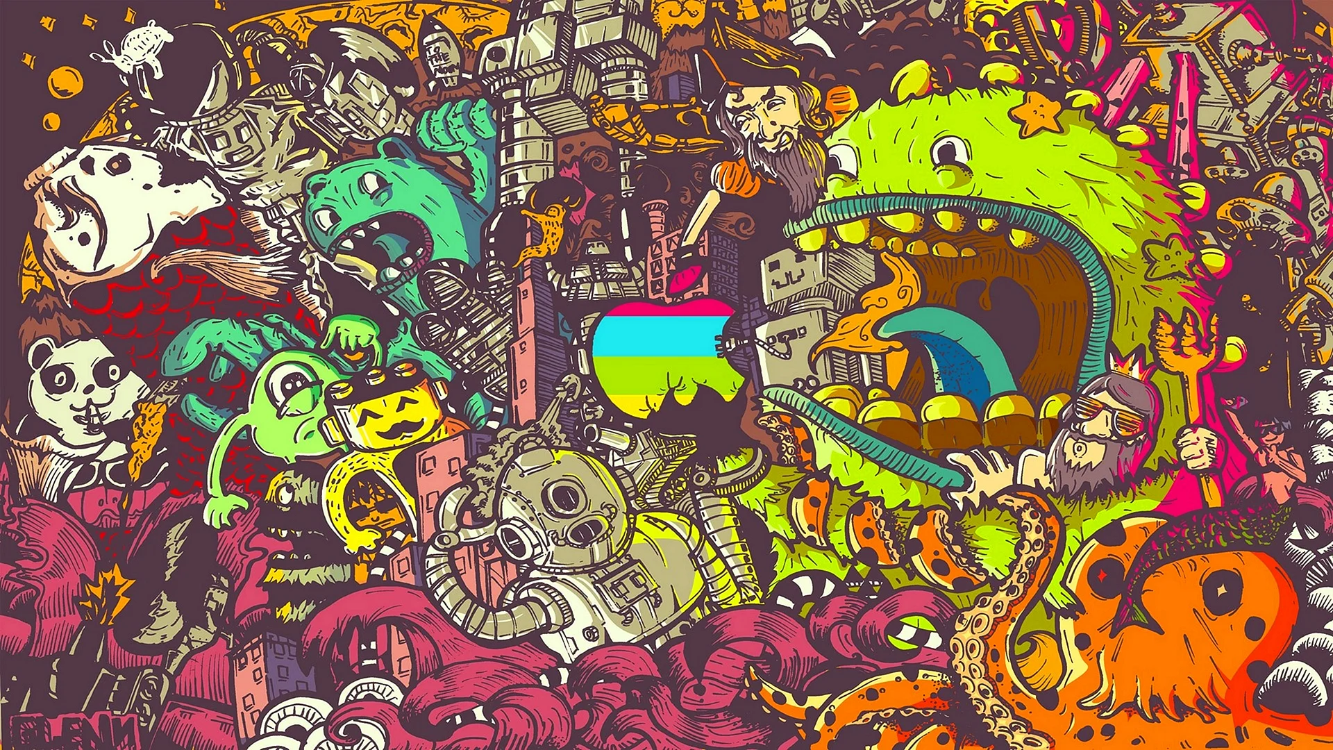 Doodle Iphone Wallpaper