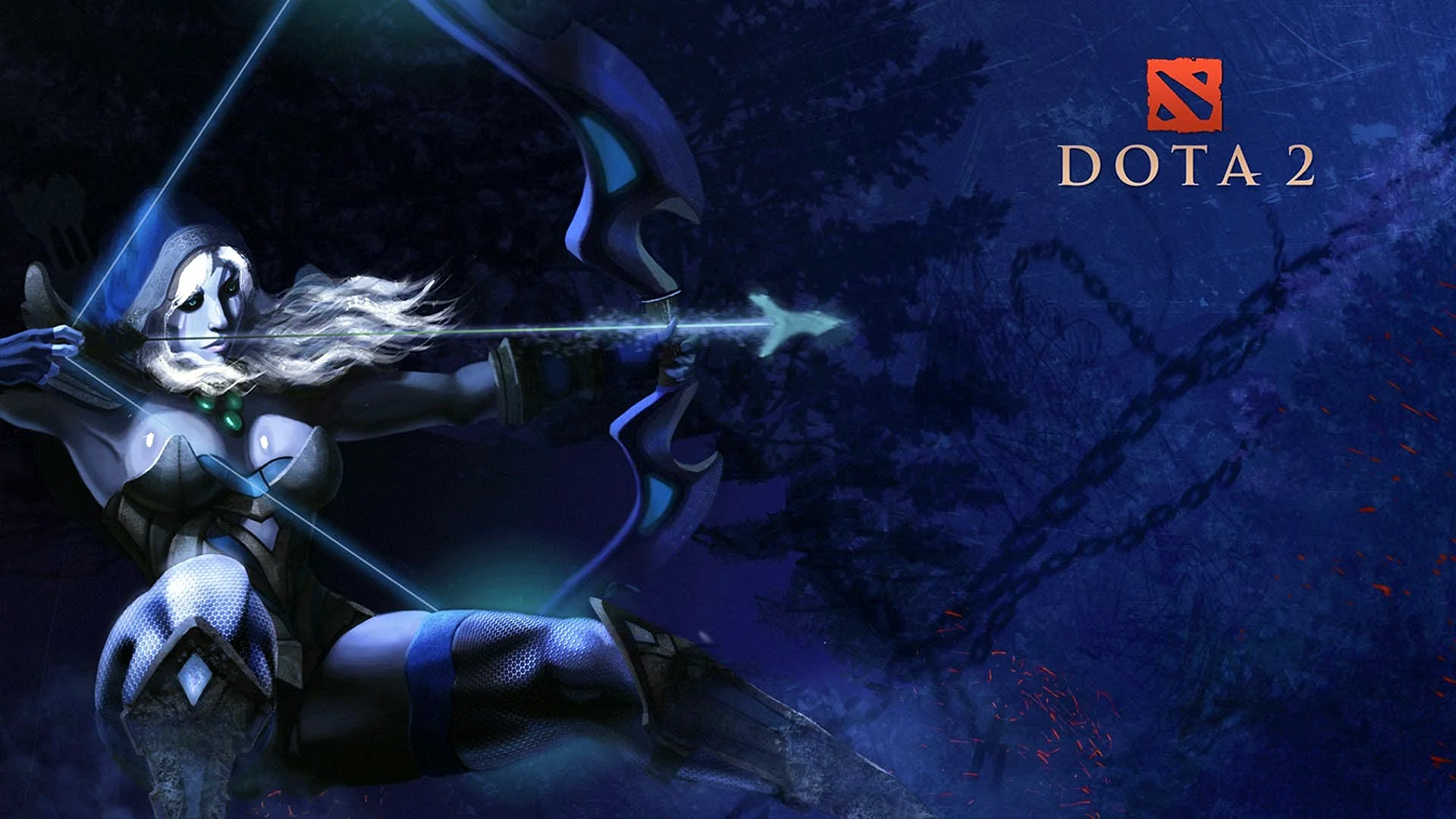 Dota 2 Drow Ranger Wallpaper